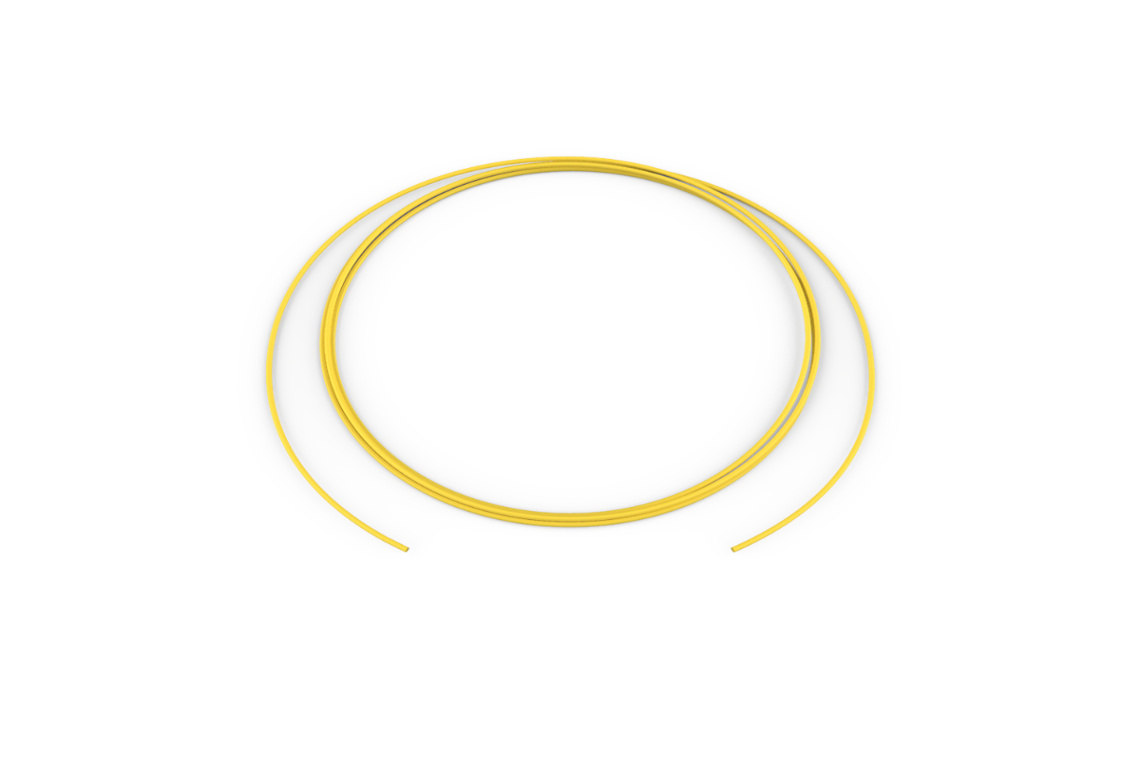 LC APC / SC APC, OS2 Bend-improved SM, 1 F, Single Fiber , Flame Retardant Non Corrosive, 1.6 mm, 4 Meters